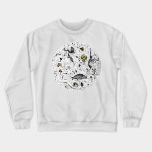 Monster Soup. A close-up of the British water. Crewneck Sweatshirt